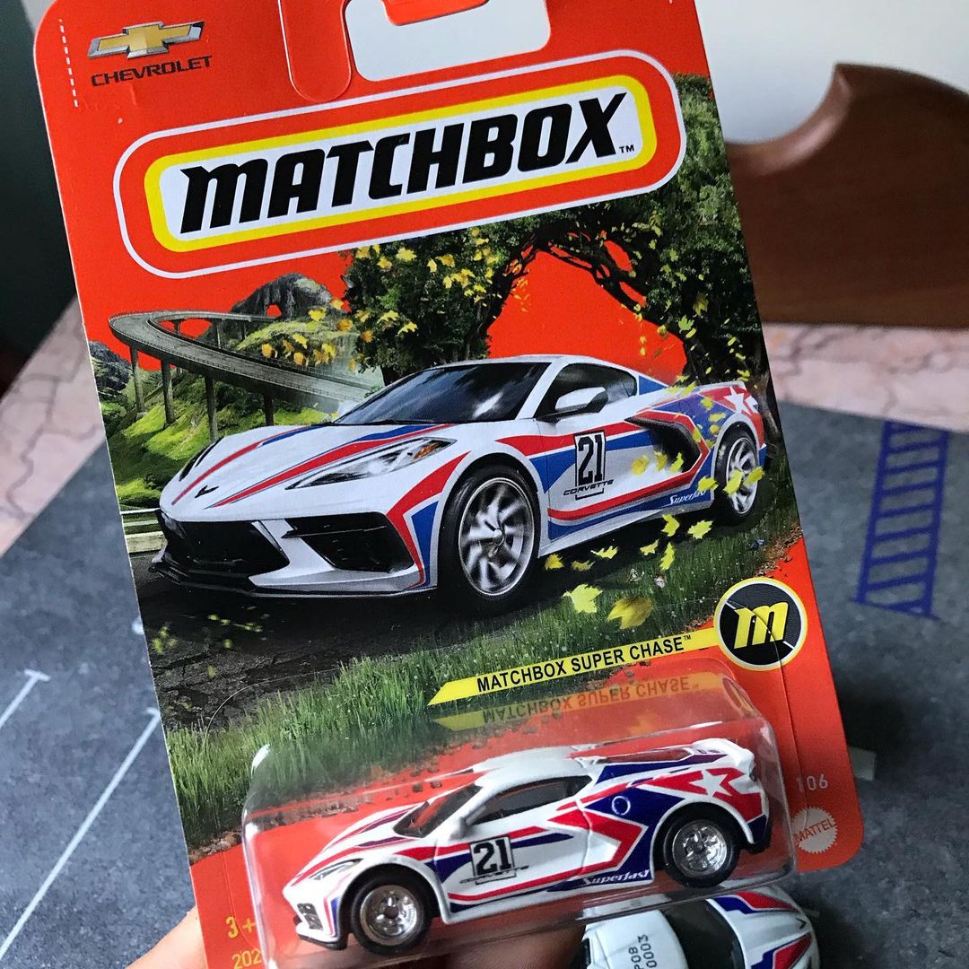 Matchbox dévoile une Corvette C8 Super Chase
