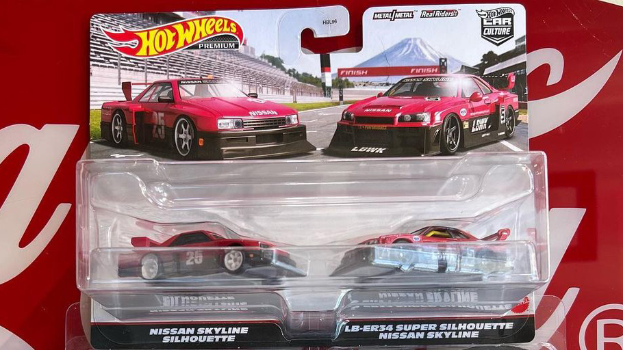 Hot Wheels : Un 2-pack Car Culture avec des Skyline Silhouette